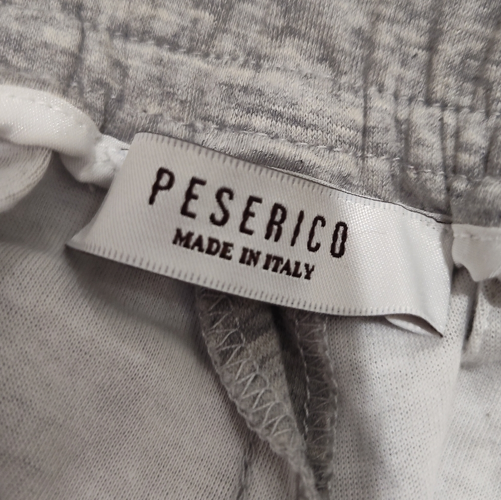 Peserico Gray Cropped Tapered Pants - Picture 10 of 11